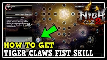 Nioh 2 How to Get Tiger Claws Fists Skill (Nioh 2 Hidden Skill)