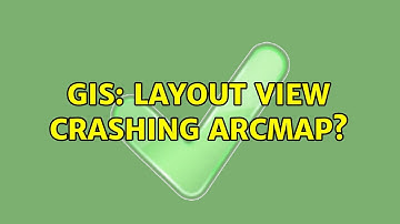 GIS: Layout view crashing ArcMap? (2 Solutions!!)