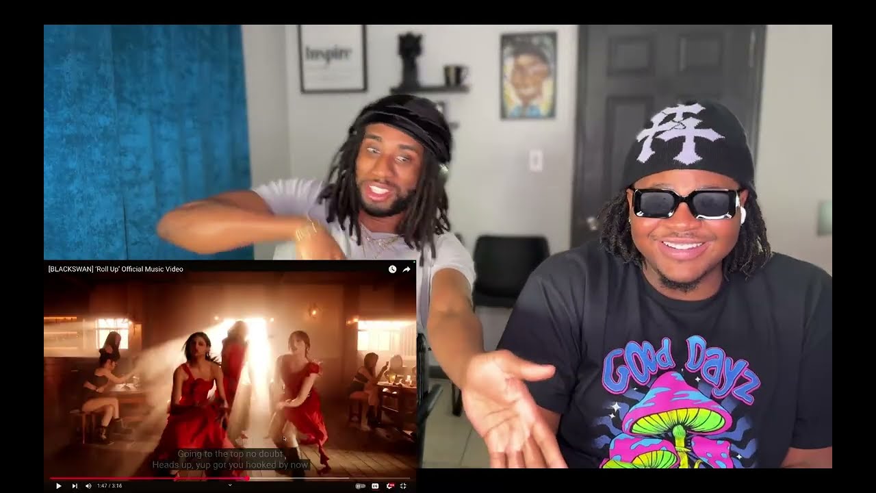 Blackswan “roll up” official music video | Reaction