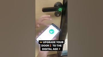 Upgrade your door to the digital age -smart door lock