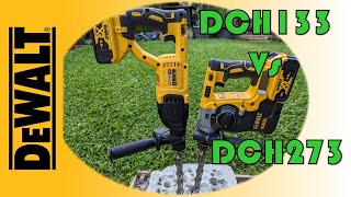 DCH133 vs DCH273 (DeWalt rotary hammer showdown)