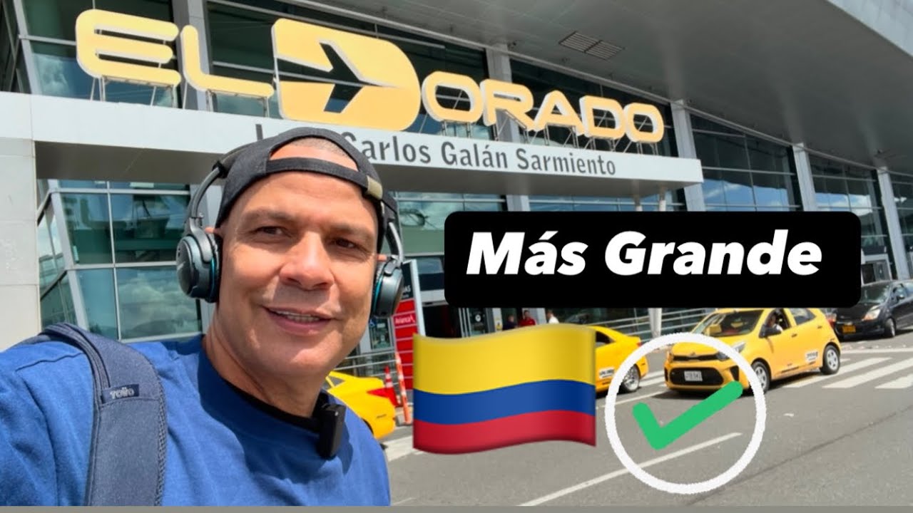 CONOZCA EL AEROPUERTO MAS GRANDE DE COLOMBIA 🇨🇴 PASO A PASO