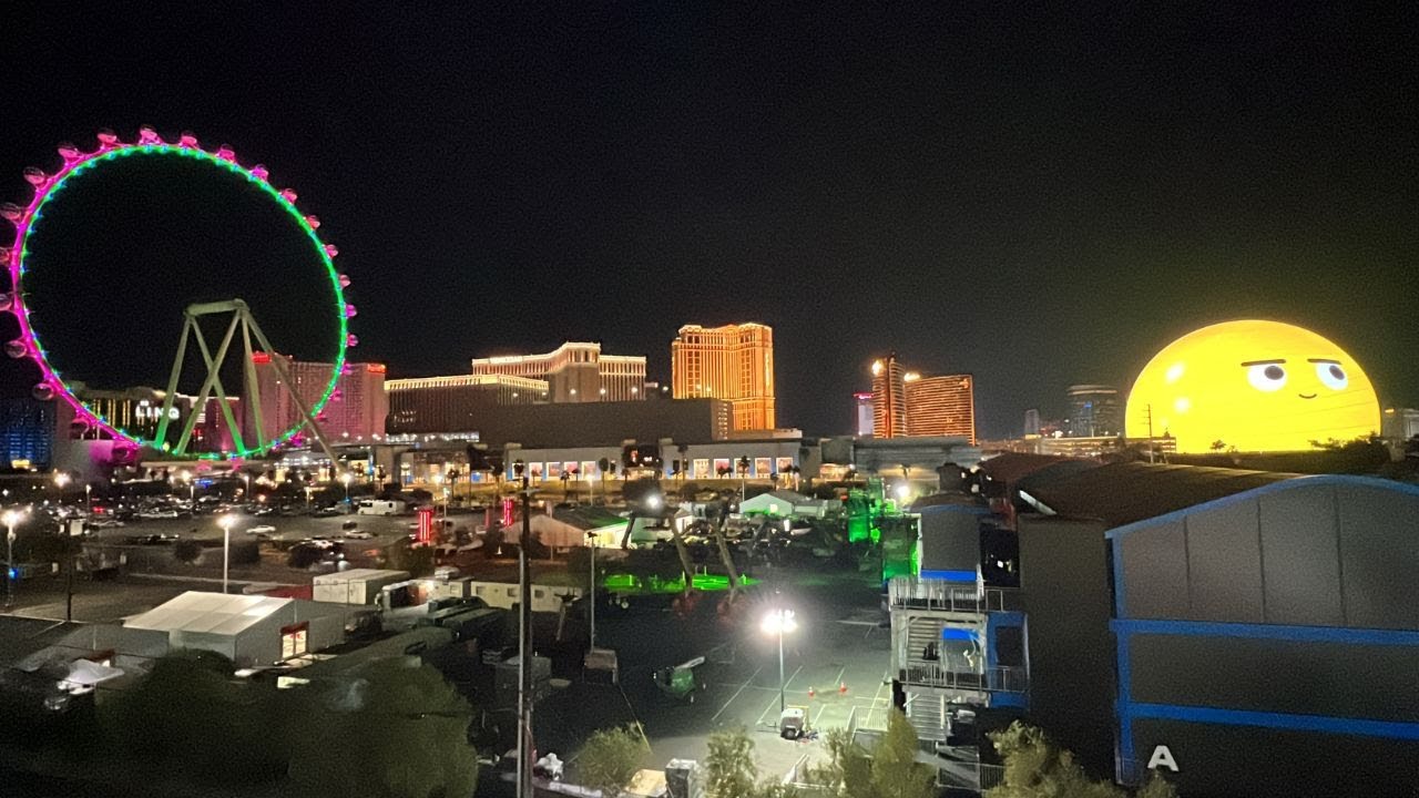 Awesome Vegas Strip Views High Roller Wheel & Vegas Sphere YouTube