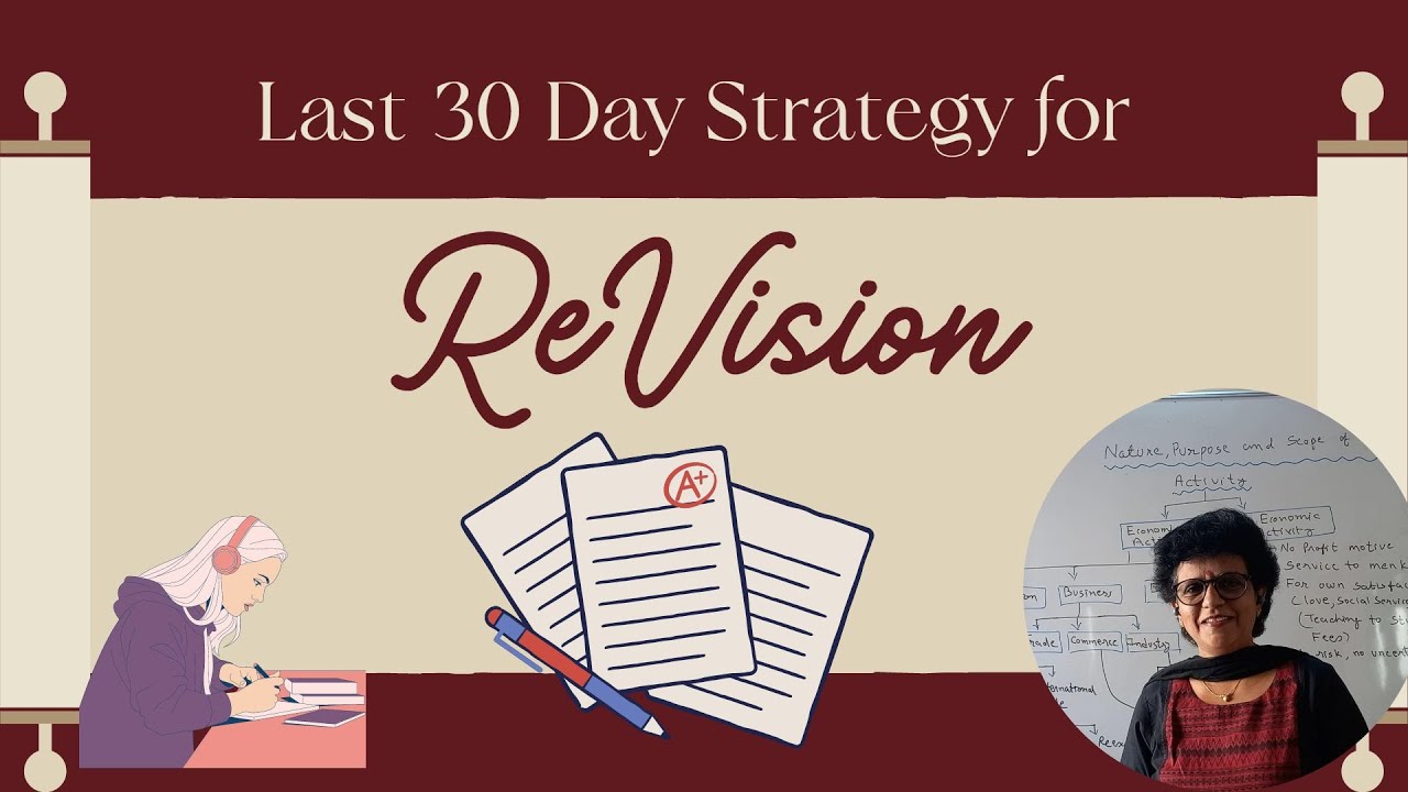Last 30 days Strategy for Revision In Hindi | Smart Preparation For ...