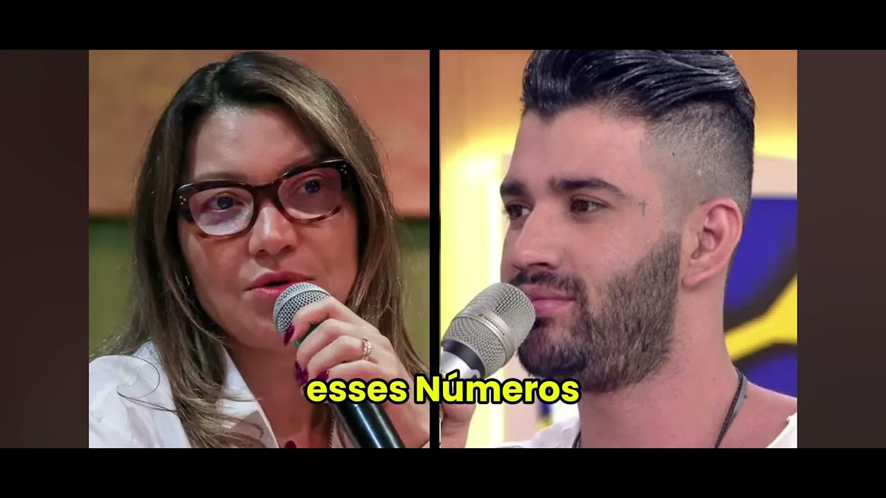 JANJA PASSA VEXAME EM DEBATE COM GUSTTAVO LIMA - YouTube