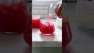 Delicious watermelon margarita نوشيدني تابستاني مارگاريتاي هندوانه #watermelon#drink#cocktail#viral