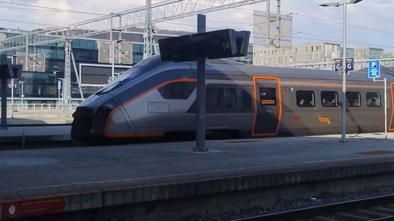 Treinen in Noorwegen