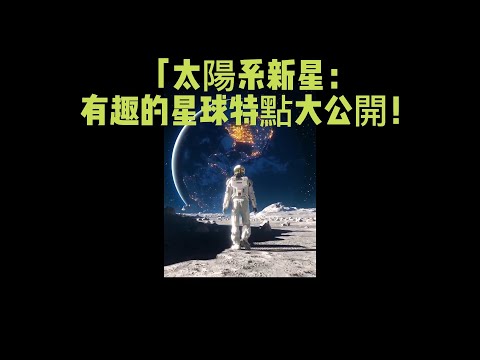 「太陽系新星：有趣的星球特點大公開！」