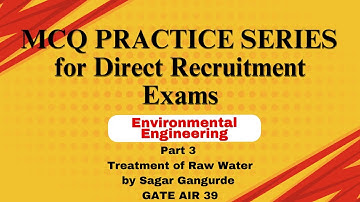 MCQ Practice Series | Environmental Engineering | Part 3 | Saraleva | Civil Engineering |