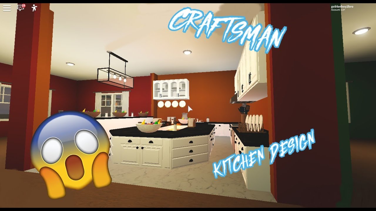 Roblox Rocitizens Craftsman S Kitchen Design Craftsman S House Youtube - ro...