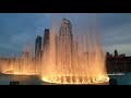 【4K60/Binaural audio】The Dubai Fountain: Sama Dubai