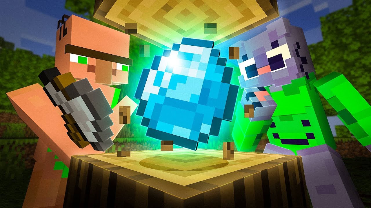 MINECRAFT PERO EL LOOT ES ALEATORIO 😵‍💫