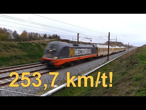 Ny hastighedsrekord - 253,7 km/t!