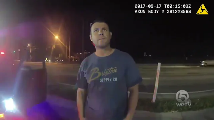 Body cam Boynton Beach Police officer pulls over major for speeding