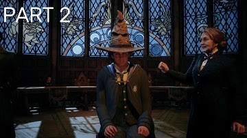 Hogwarts Legacy Part 2 Sorting ceremony & first day at Hogwarts