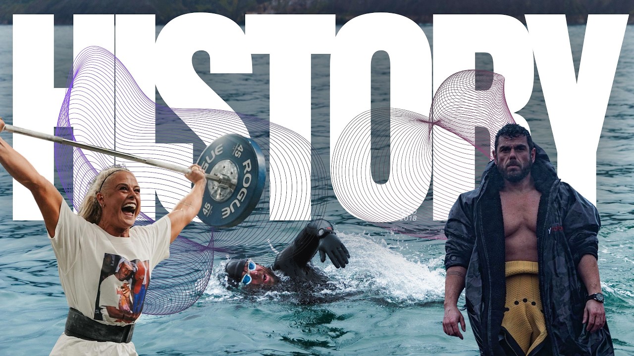 WORLDS FIRST - FROM SWIMMING AROUND ICELAND TO TRAINING WITH ME!