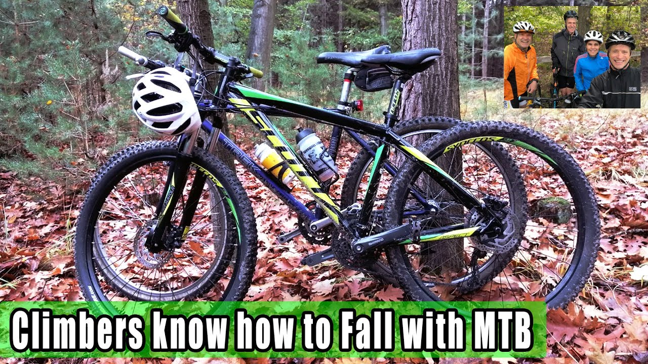 Climber fall with Mountainbike | Lockdown MTB | Sand dunes