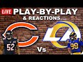 Chicago Bears vs Los Angeles Rams Live Play-By-Play