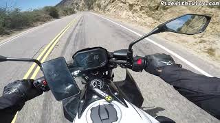 Ride Up Angeles Crest Highway To Red Box Picnic Area | Full Ride | 2021 Kawasaki Z650 | Motorcycle