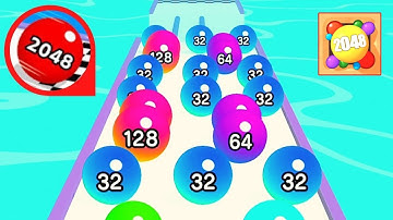 Ball Run 2048 - Gameplay Walkthrough Part 10 Tutorial Levels 516 TO 520 (iOS, Android)