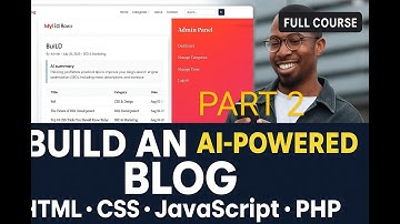 Build an AI Powered Blog — MySQL Database Setup & PHP Connection Step by Step Tutorial