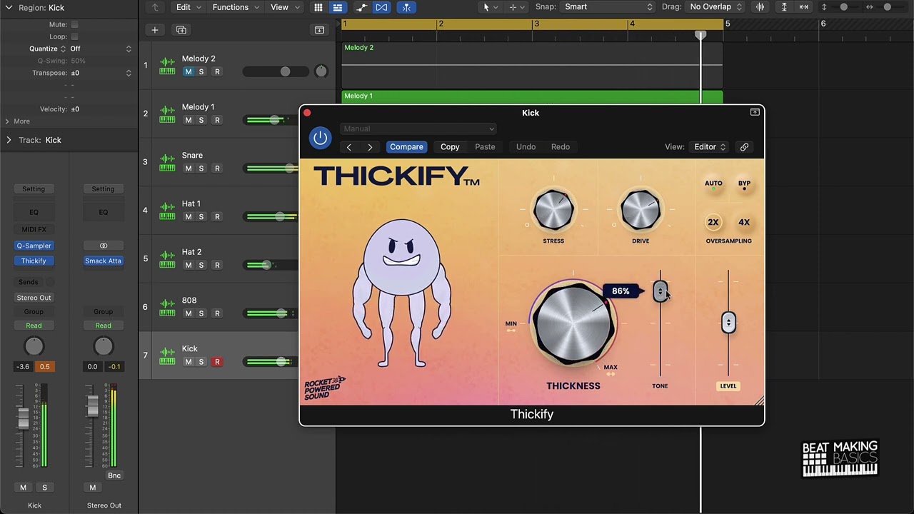 How To Make Your Beats Sound Fat And Hit Harder With Thickify - YouTube