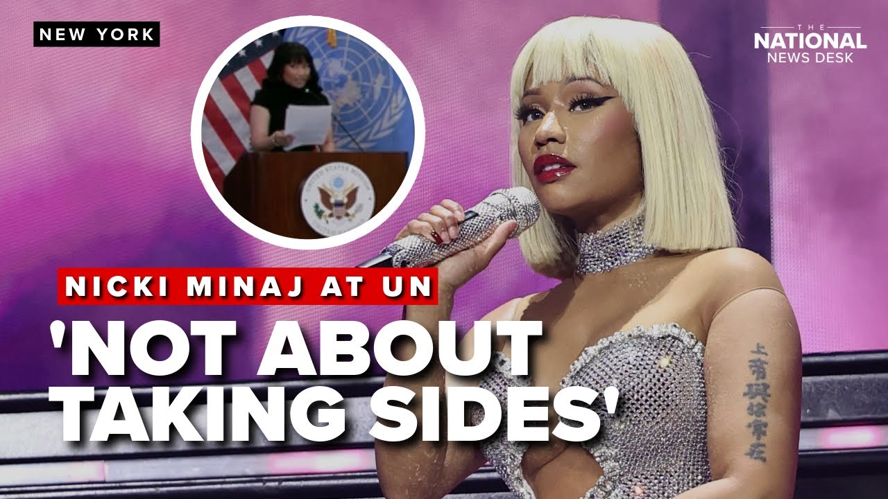 WATCH: Nicki Minaj joins UN Ambassador to speak out against persecution of Christians in Nigeria