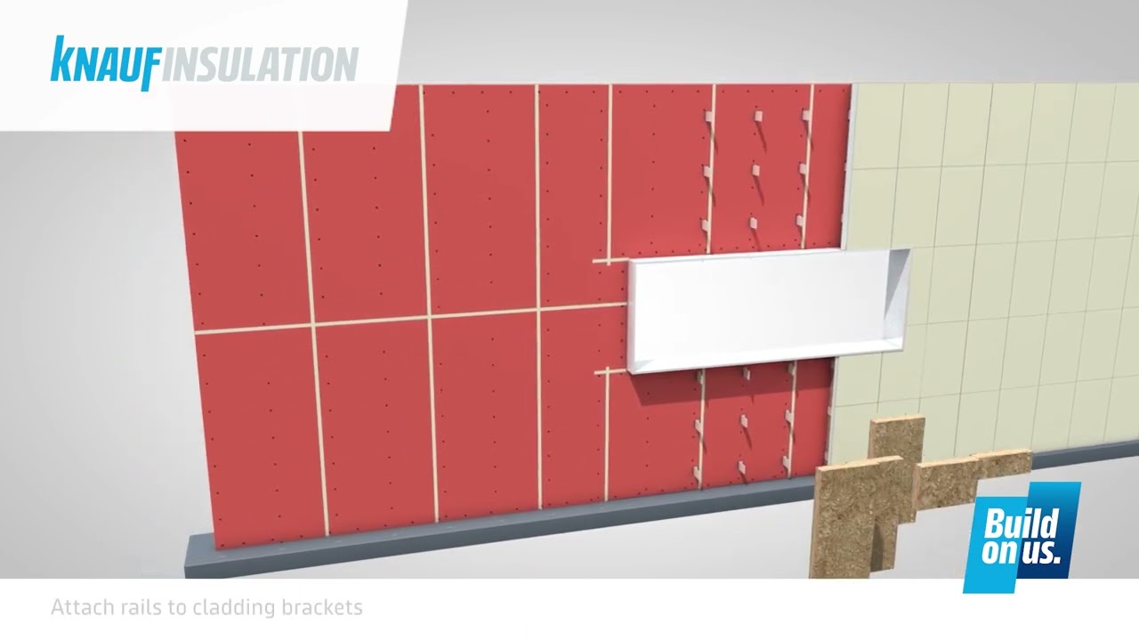 Knauf Insulation - How to Install Rocksilk® RainScreen Slab
