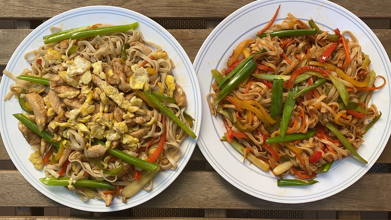 Veg & Non Veg Stir Fried Noodles TasteBuds YouTube