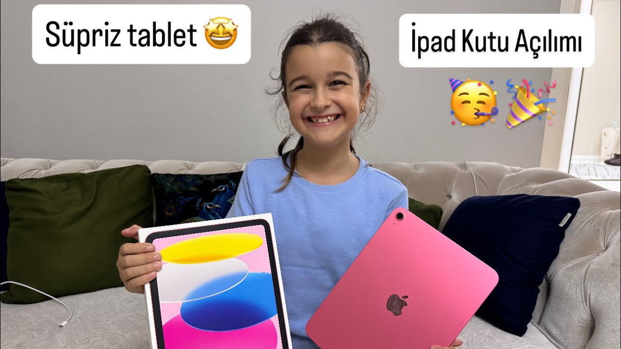Babamdan İpad Süprizi 🤩 | Apple İpad Kutu Açılımı 