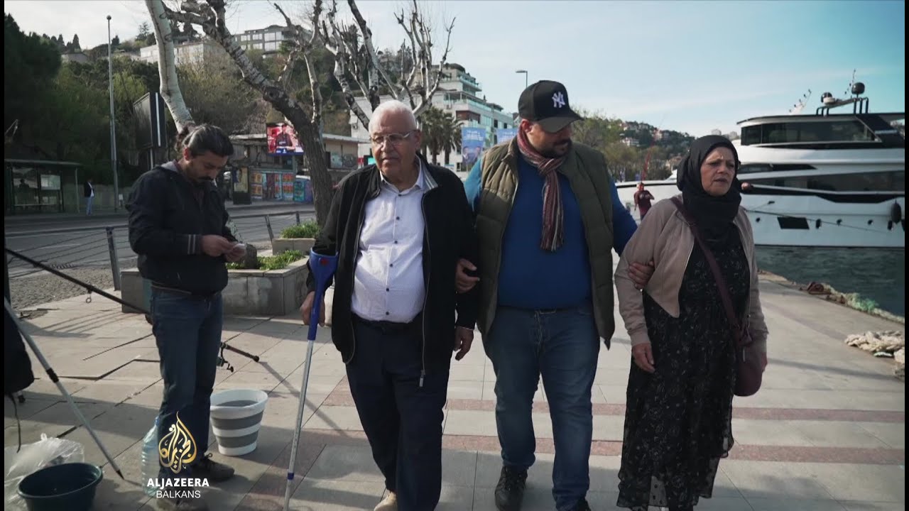 والدا حسن من غزة يلتقيان بابنهما في إسطنبول بعد أشهر من البحث