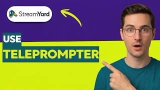 How to Use the Teleprompter in StreamYard [2026 Full Guide]