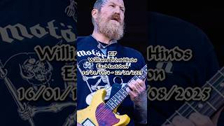 RIP William Brent Hinds Ex-Mastodon #willianbrenthinds #mastodon #rip #metal #heavymetal