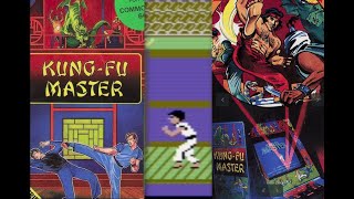 Kungfu Master (C64) close-up animation, GUN and cheat POKES! screenshot 5