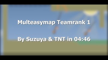 Teeworlds : Speedrun Multeasy map By Cøke