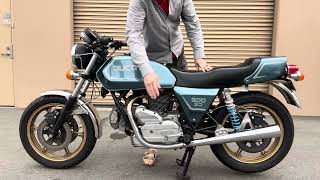 1982 Ducati SD900 Darmah - cold startup