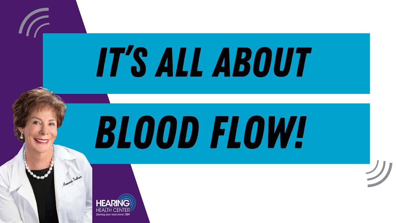 It’s all about blood flow!