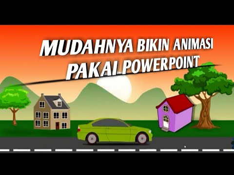 Tutorial Membuat  Video Animasi  Mobil  berjalan  