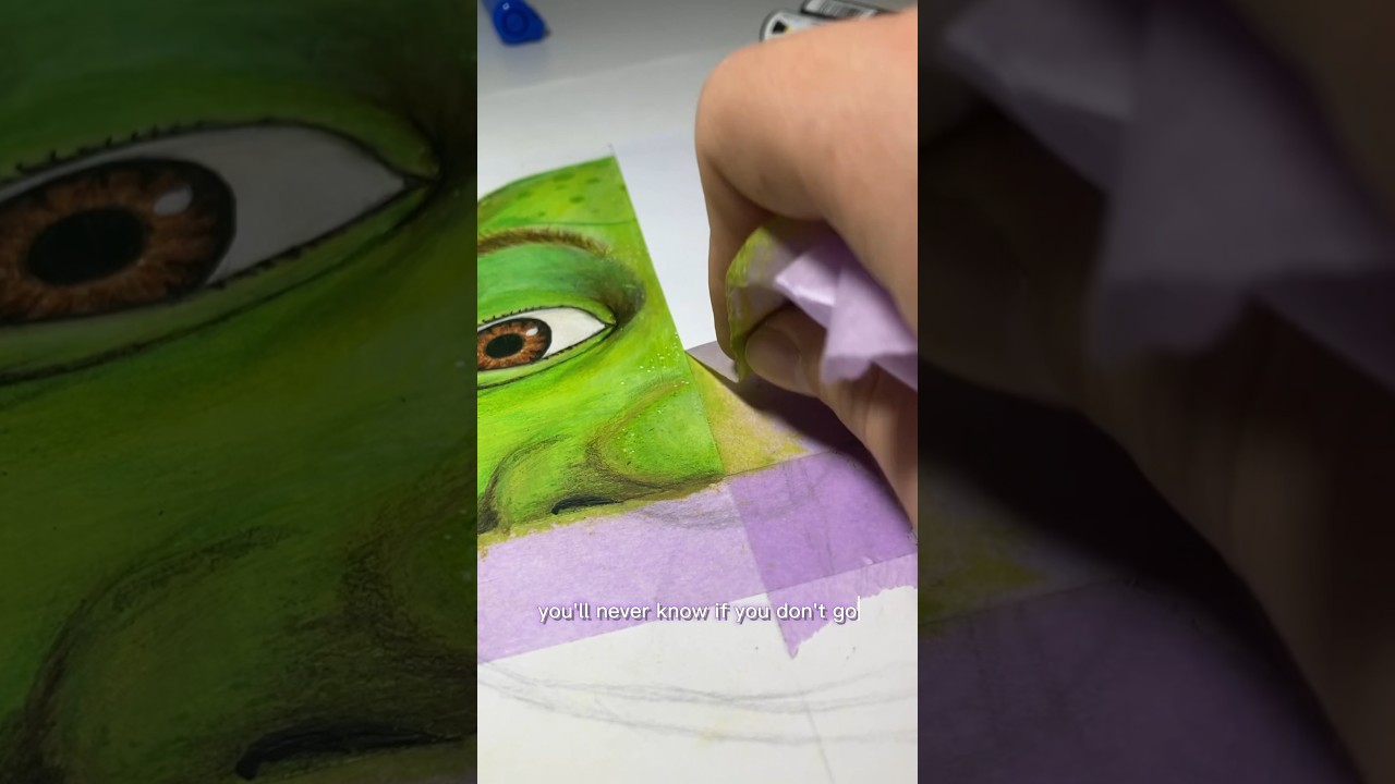 Drawing SHREK in different styles🌵realism 