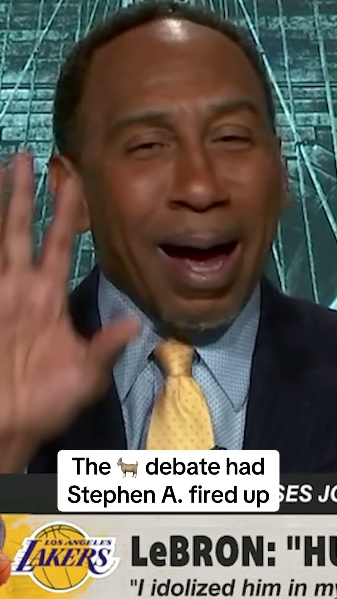 The MJ-LeBron ? debate had Stephen A. fuming ?