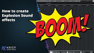 How to design the sound of an explosion