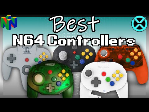 Hjelm turnering sød smag Best Nintendo 64 Controllers | Brawler 64, Tribute 64, Hori Mini Pad,  Admiral and more! - YouTube