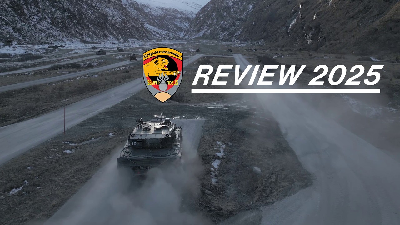 Brigade mécanisée 1 - Rétrospective 2025