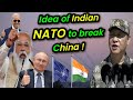 Idea of indian nato to break china into 8 pieces brahmos  gsi  gchills by team ggryel21