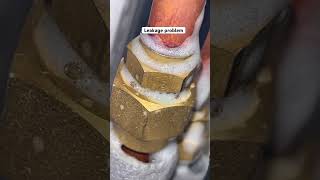 Split AC leakage problem #ytshorts #achardwork #airconditioner #actechnician