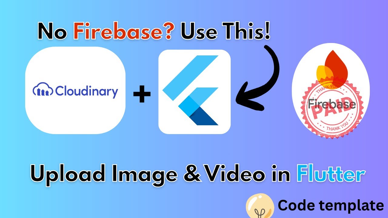 Upload Images & Videos to Cloudinary in Flutter 🔥 (No Firebase Needed!)