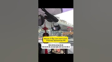 Cam hành trình Vietmap Speedmap M1 cảnh báo giao thông bằng giọng nói