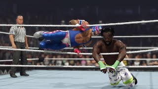 WWE 2K24 Kofi Kingston vs. Rey Mysterio King of the Ring Tournament