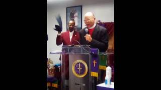 Bishop Listen Page Sr. Of Greater Highway Deliverance Temple Of New York City in Paterson NJ 