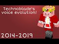 Technoblade's voice evolution! 2014 - 2019